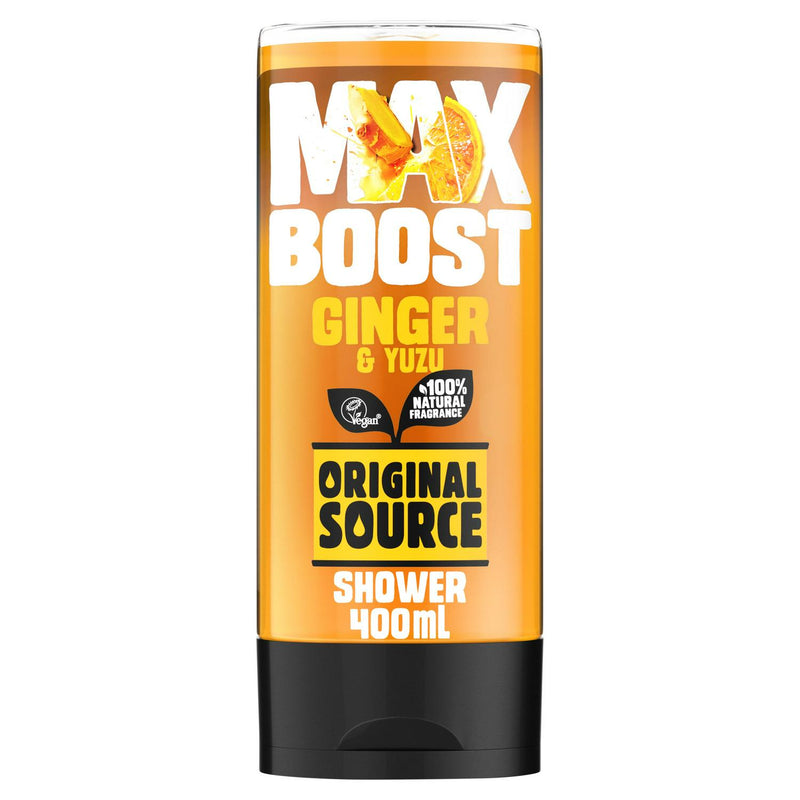 Original Source Ginger & Yuzu Shower Gel 400ml, imported from the UK