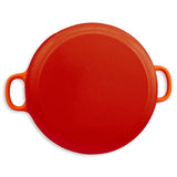 Habitat Cast Iron Casserole Dish Orange 3.3 Litre, UK version