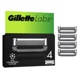 Gillette Labs razor blade refills x4, UK version