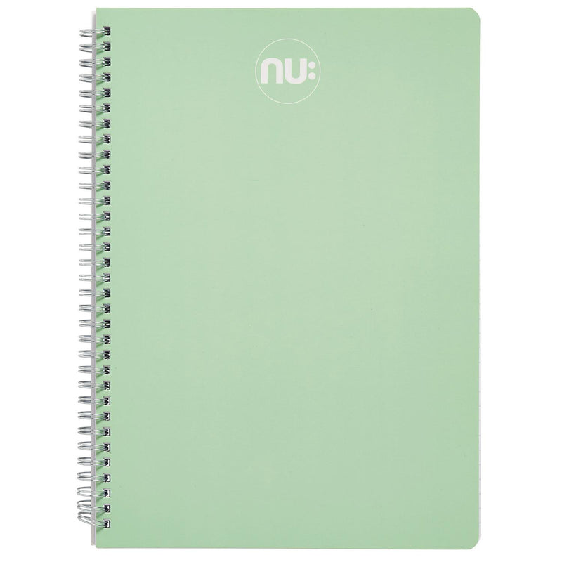 Nu Pastel A5 notebook ruled 150 pages, imported from the UK