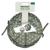 Webbox Crinkle Tunnel for Cats (British brand)
