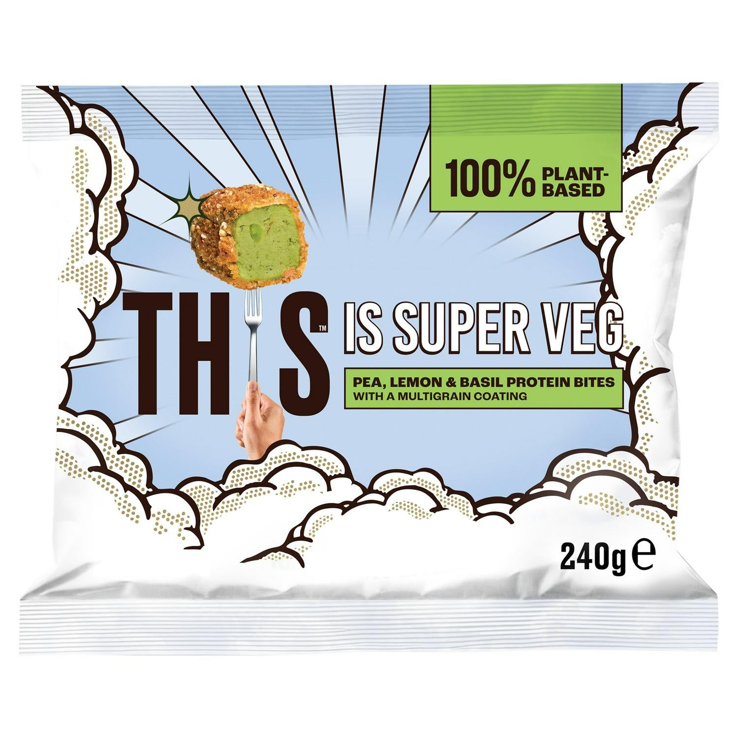 This Pea Lemon & Basil Protein Bites 240g (British brand)