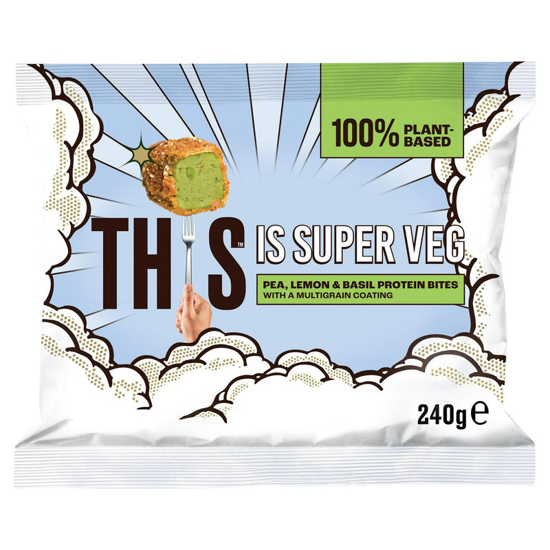 This Pea Lemon & Basil Protein Bites 240g (British brand)