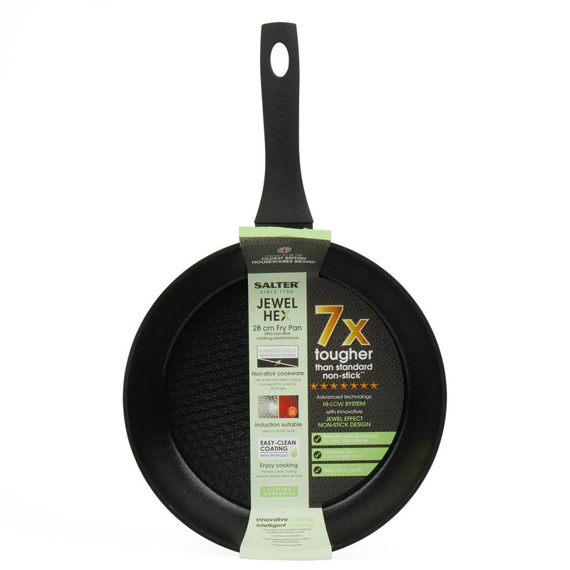 Salter Jewel Hex 28cm Frying Pan