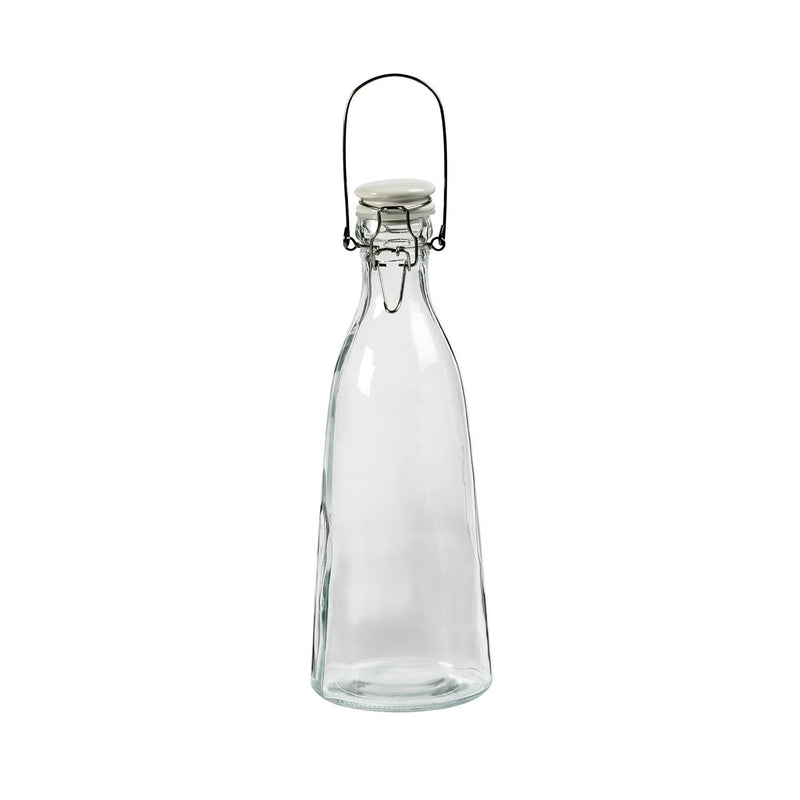 Home Klip Top Glass Bottle 1L