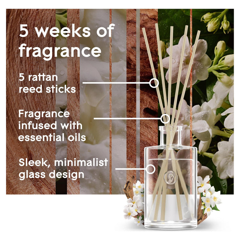 Glade Sensual Sandalwood & Jasmine Reed Diffuser 50ml, UK version
