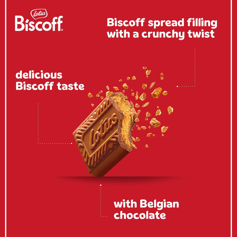 Lotus Biscoff milk chocolate bar with cream 180g, UK version
