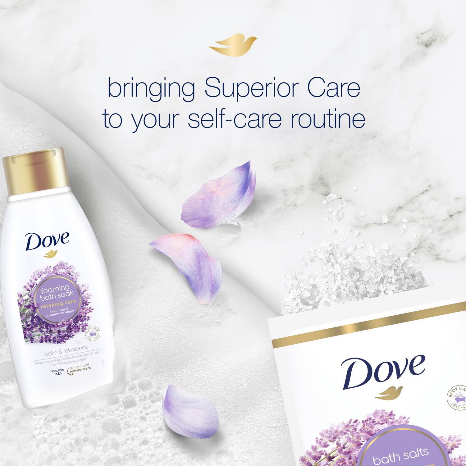 Dove Foaming Bath Soak Lavender Chamomile 450ml - British product