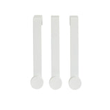 Sainsbury's Home white over door hook pack of 3 (British brand)