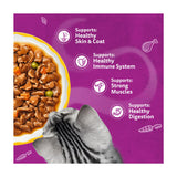 Whiskas 1+ Wet Cat Food Pouches 12x85g (British brand)