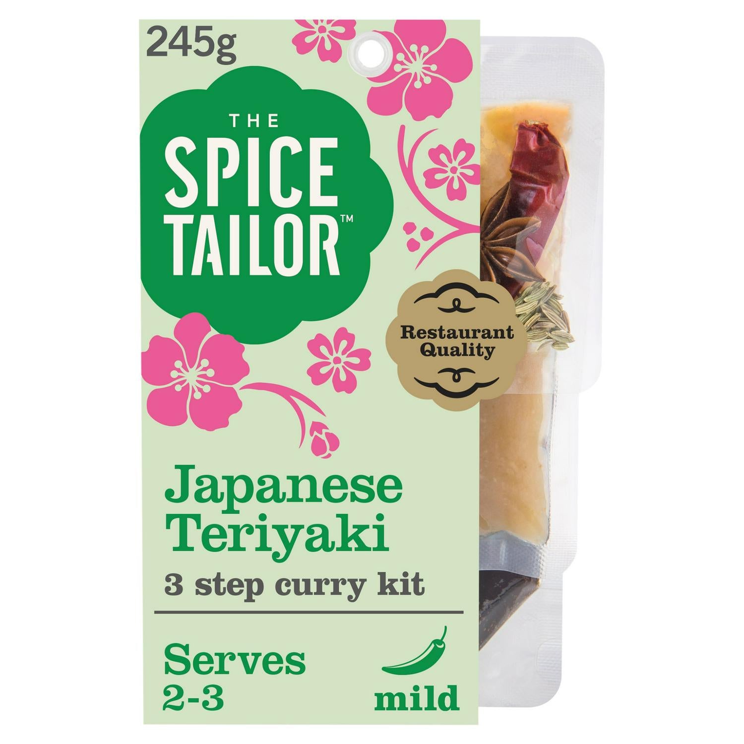 The Spice Tailor Japanese Teriyaki Sauce Kit 245g (British brand)