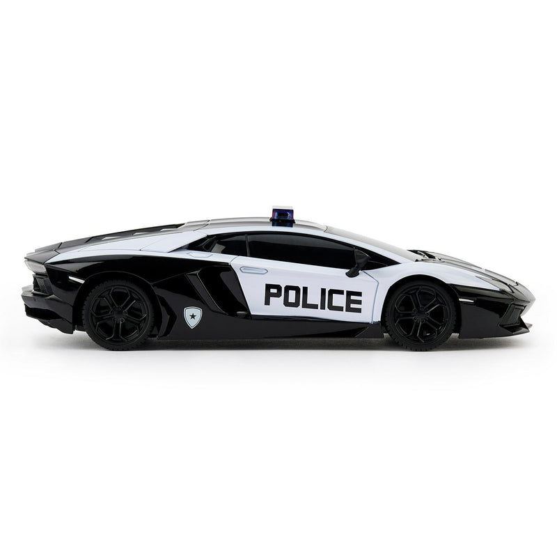 CMJ RC Cars 1:24 Scale Lamborghini Aventador Police Car