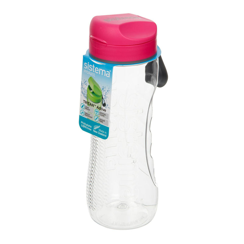 Sistema Active Bottle 800ml reusable plastic bottle (British brand)