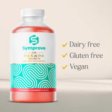 Symprove probiotic supplement strawberry raspberry 500ml (British brand)