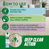 Zoflora Carpet Fresh Foam Linen Fresh 600ml (British brand)