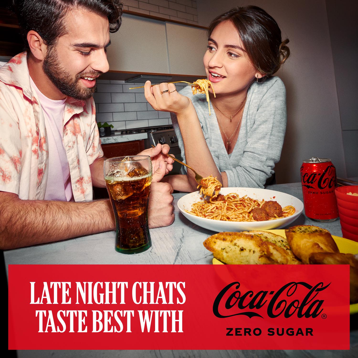 Coca-Cola Zero Sugar Cola Drinks 12 x 150ml - British product