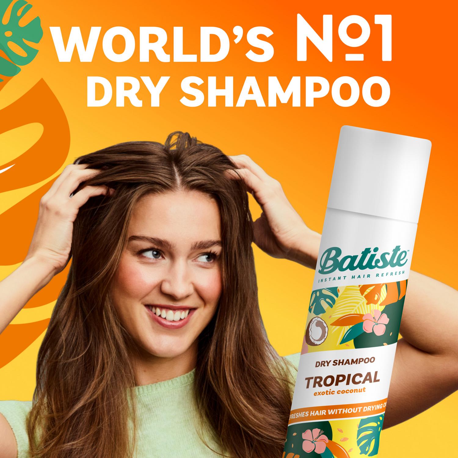 Batiste Dry Shampoo Tropical Coconut 350ml - British product
