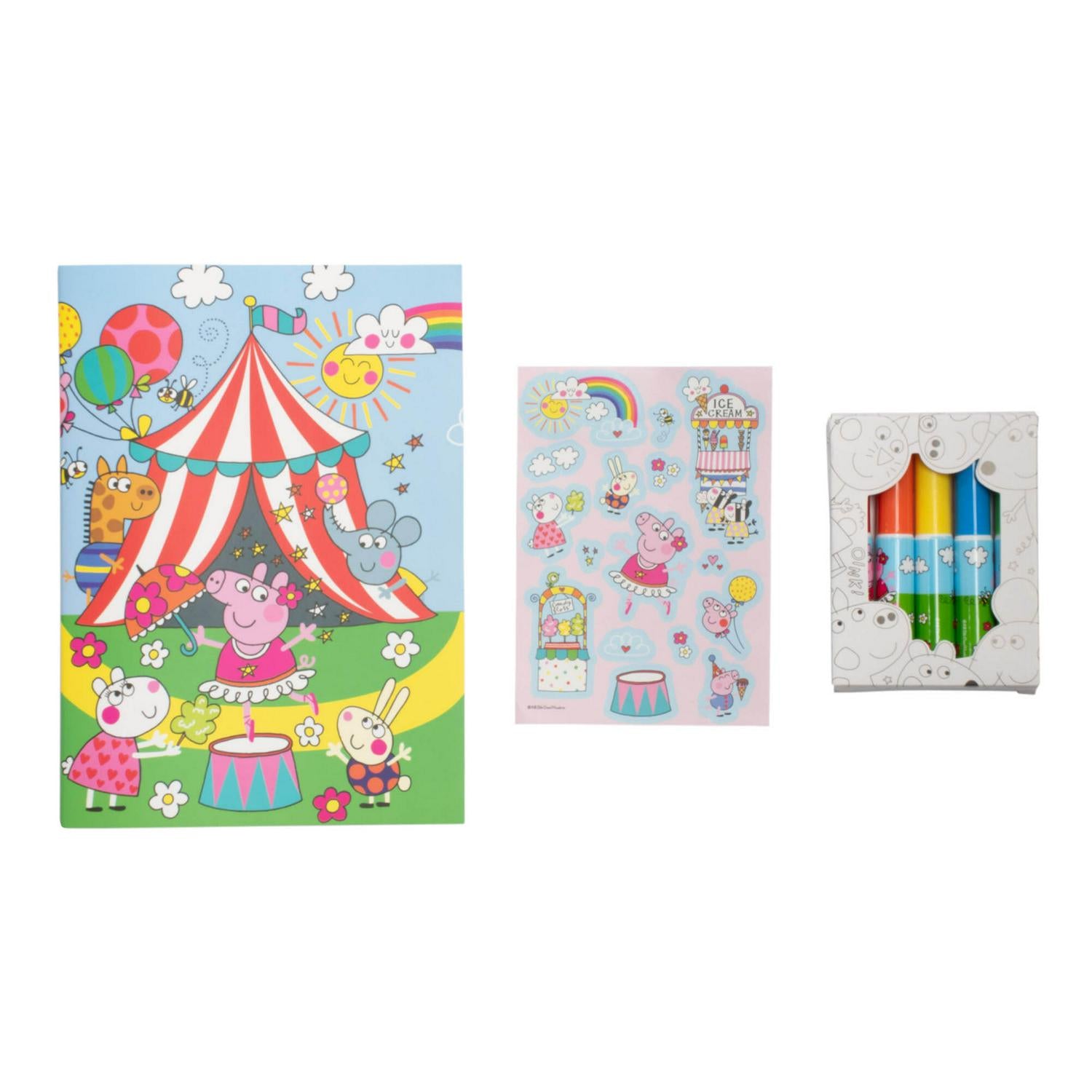 Sainsbury's Peppa Colouring Set 0.23kg (British brand)
