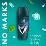 Sure Men invisible ice fresh deodorant roll on 50ml (British brand)