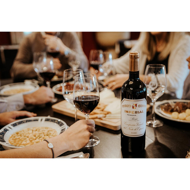 Imperial Reserva Rioja Red Wine 75cl glass bottle, UK version