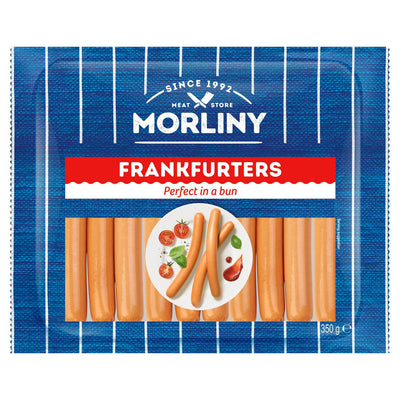 Morliny Frankfurters Hot Dogs 350g