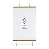Habitat Easel Photo Frame Gold 18x10cm, UK version