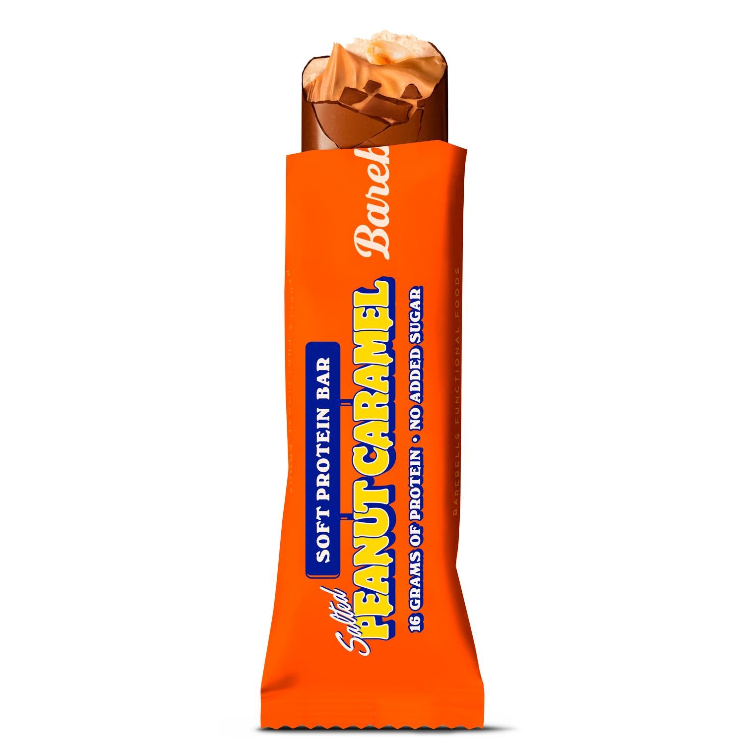 Barebells Salted Peanut Caramel Protein Bar 55g - British product