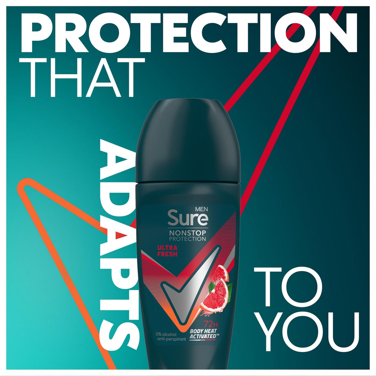 Men's Anti-Perspirant Deodorant Roll-On with 72-Hour Protection 50ml