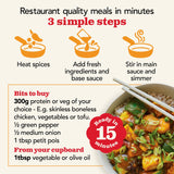 The Spice Tailor Chinese Curry Sauce Kit 245g