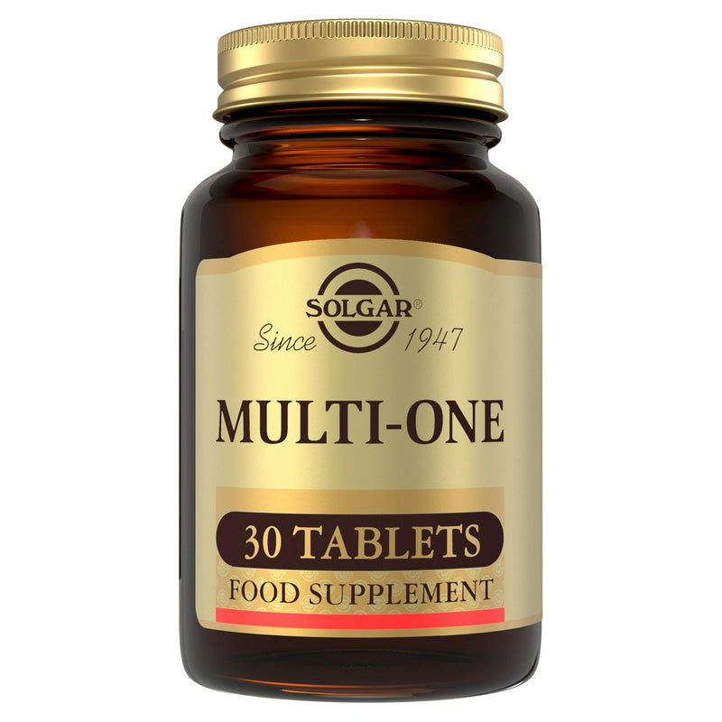 Solgar Multi-One multivitamin tablets 30ct (British brand)