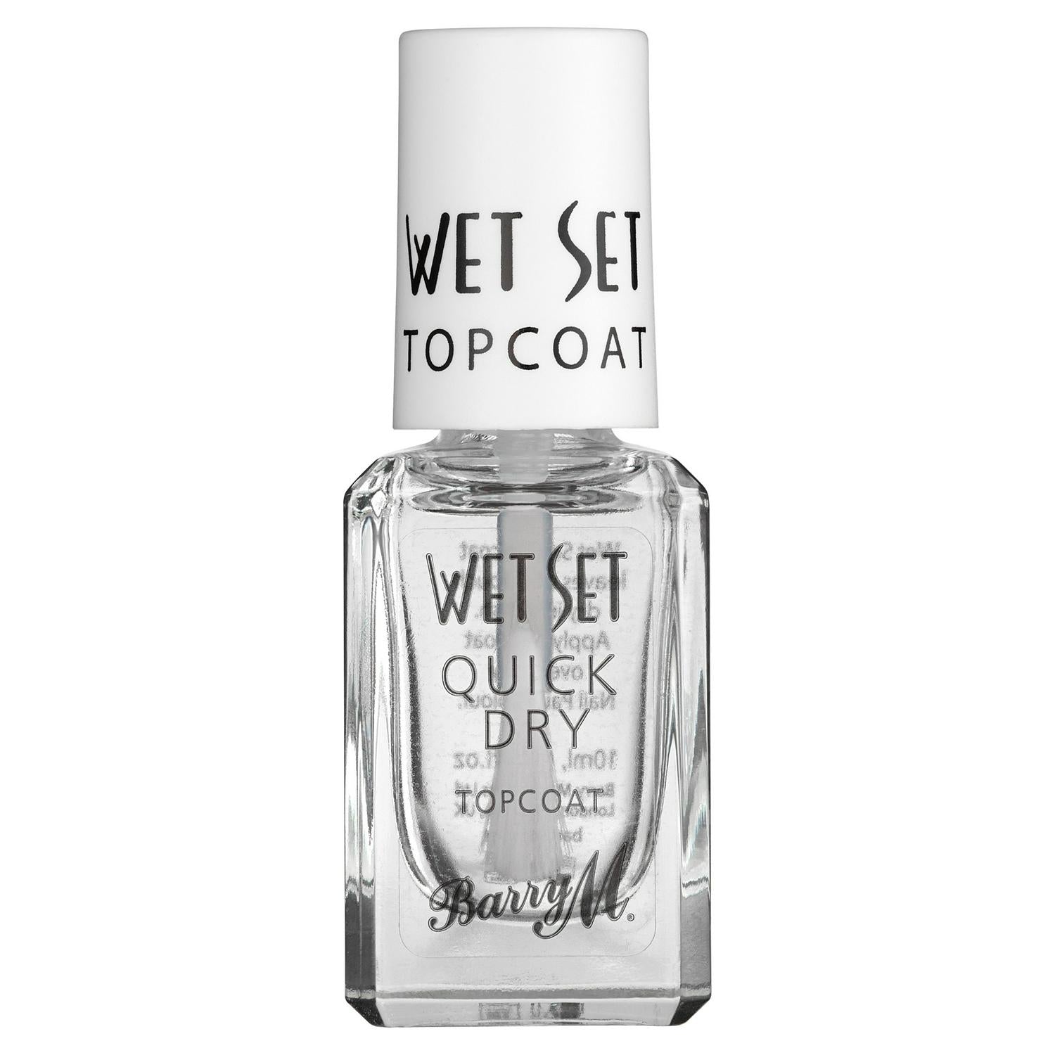 Barry M Wet Set 134 Quick Dry Topcoat 10ml