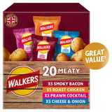 Walkers Meaty Variety Multipack 20 x 25g (British brand)