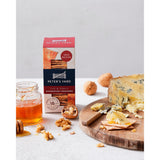 Peter's Yard fig sourdough crackers 100g, imported from the UK
