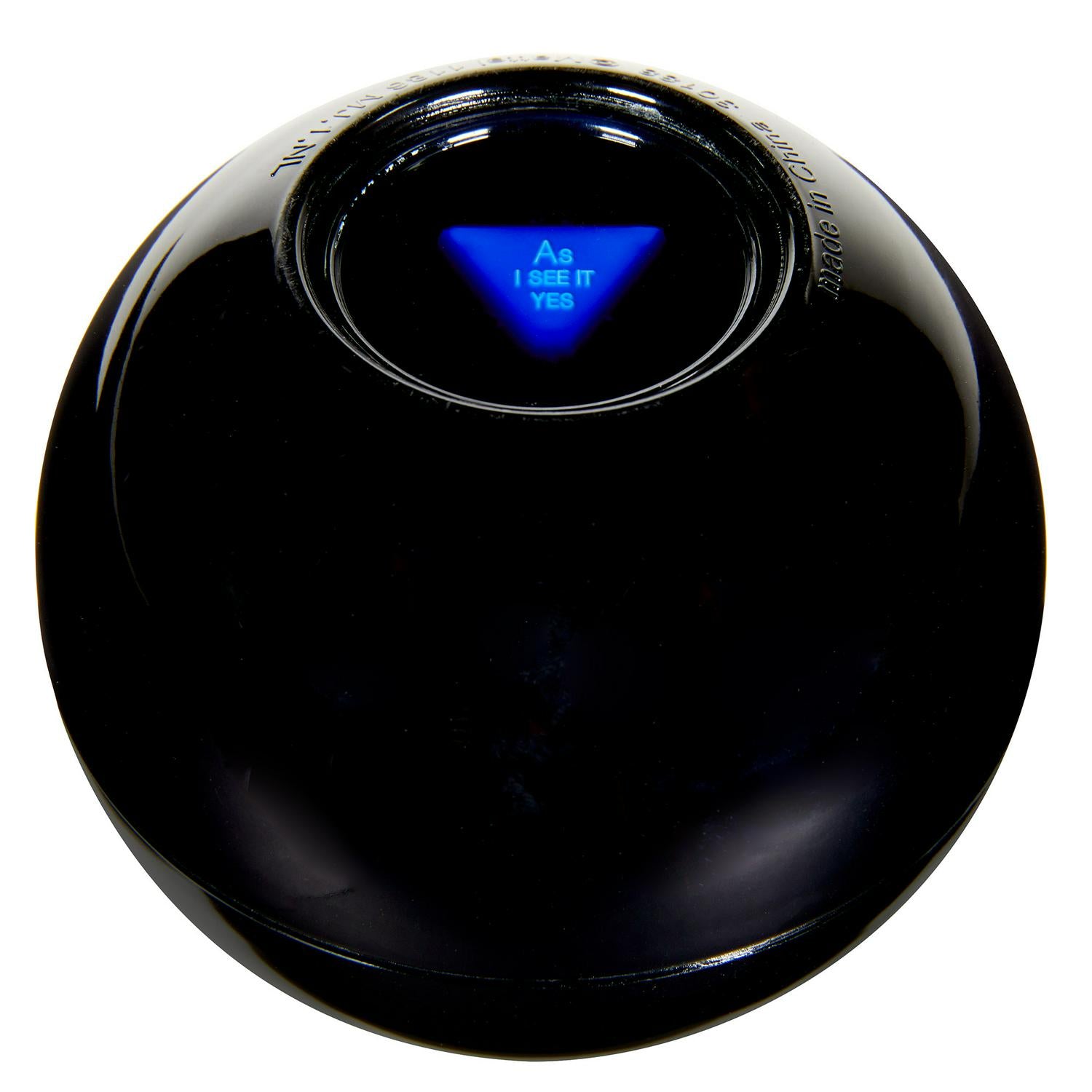 Mattel Magic 8 Ball Fortune Teller Toy 13cm, imported from the UK