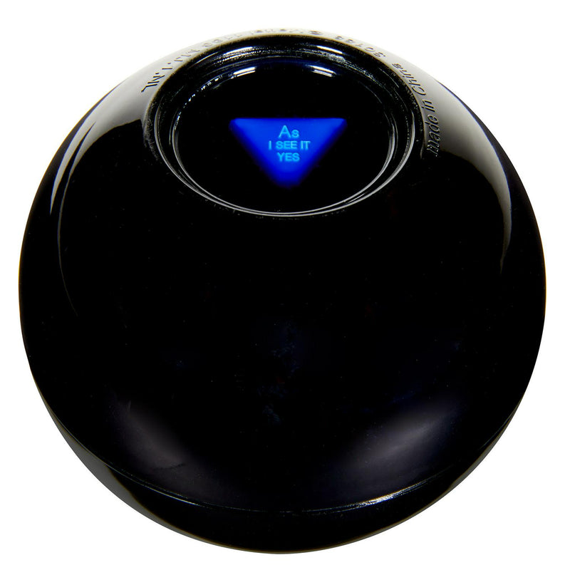 Mattel Magic 8 Ball Fortune Teller Toy 13cm, imported from the UK
