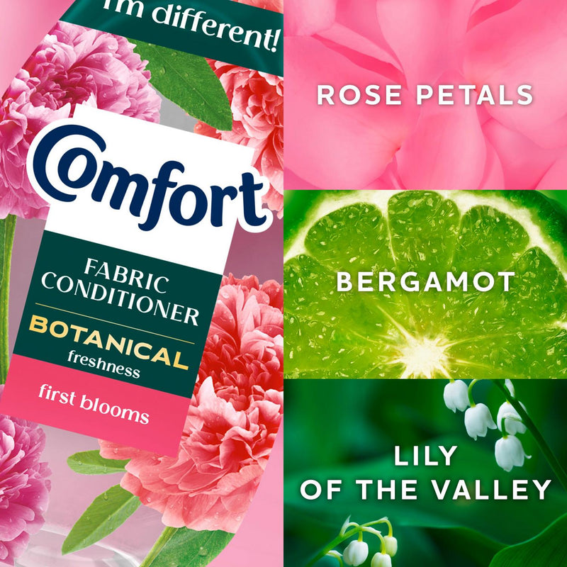 Comfort Botanical First Blooms Fabric Conditioner 960ml - British product