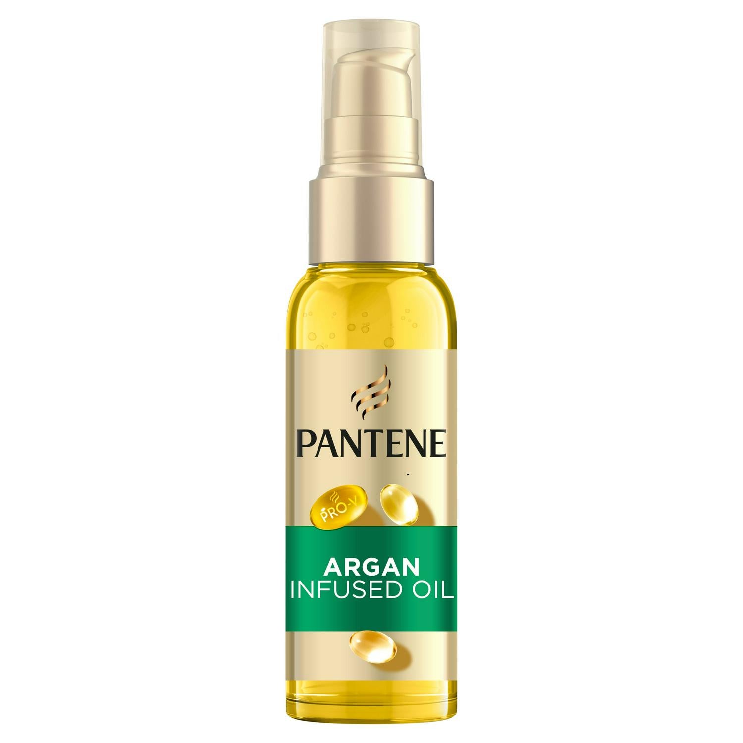 Pantene Argan Infused Hair Oil 100ml, imported from the UK