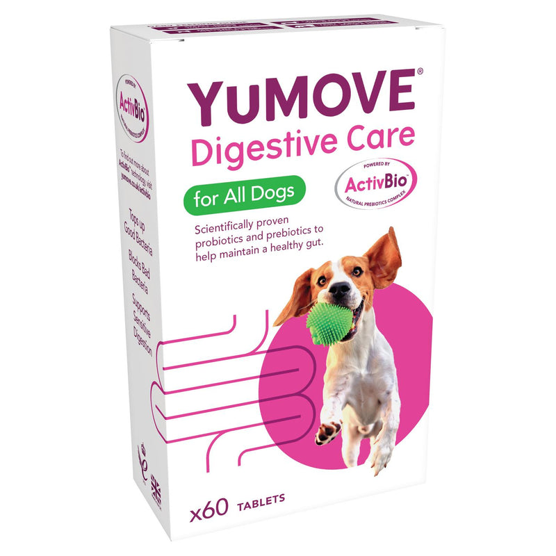 YuMove Digestive Care dog supplement tablets x60 (British brand)