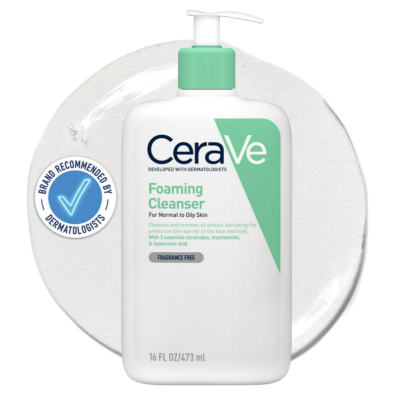 CeraVe Facial Foaming Cleanser Face Wash 473ml - British product