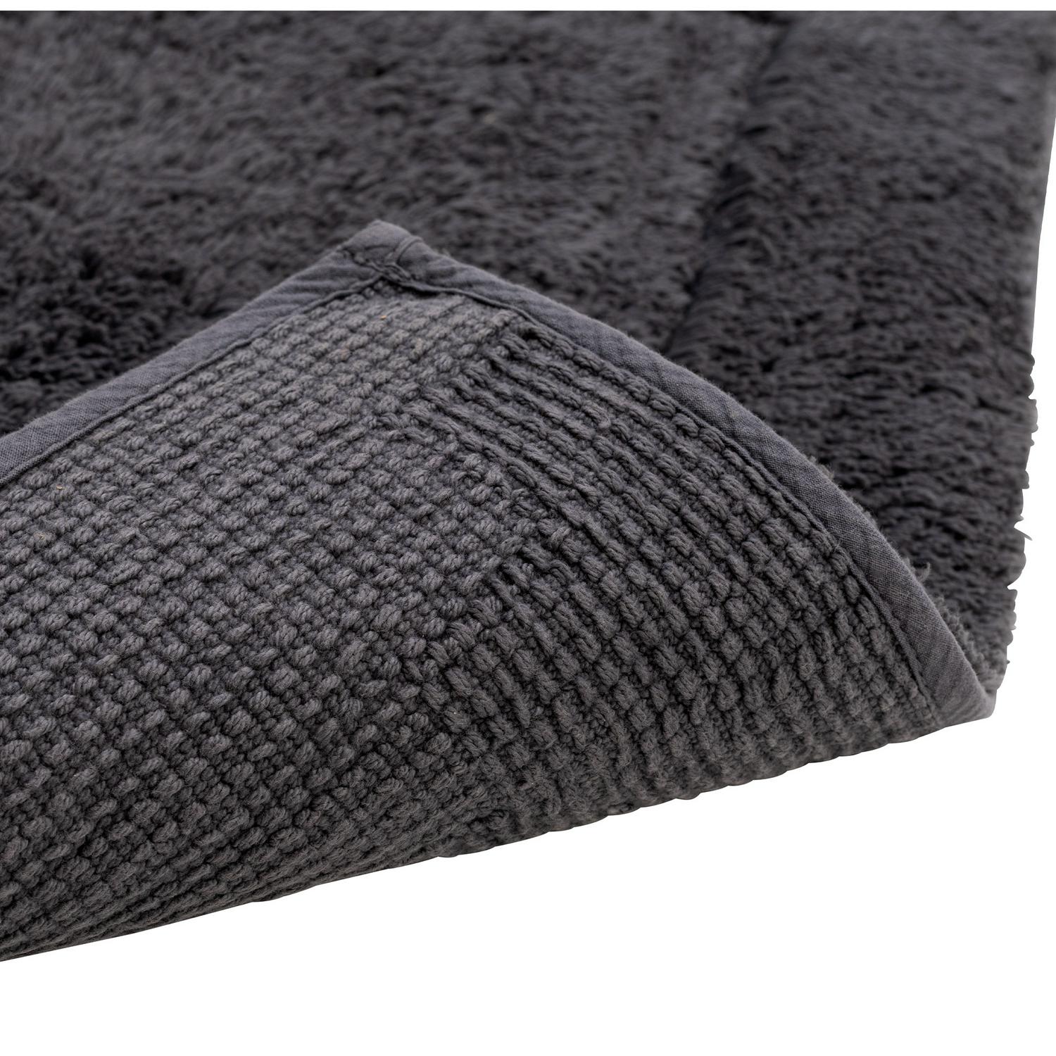 Habitat deep pile bath mat slate 80cm x 50cm, UK version
