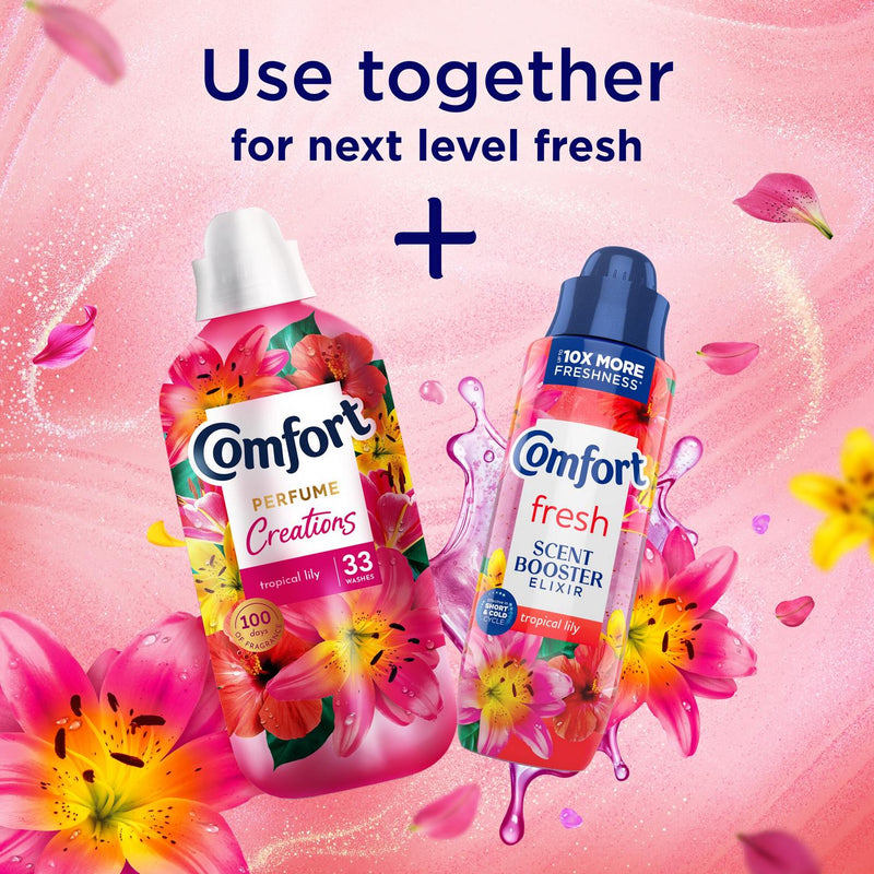 Comfort Fresh Scent Booster Tropical Lily 460ml - British product