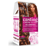 L'Oreal Paris Casting Creme Gloss Semi Permanent Hair Dye Chocolate Brown 535