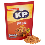 KP Crunchy Spicy Chilli Flavour Peanuts 225g, UK version