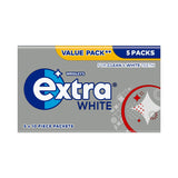 Wrigley's Extra White Sugarfree Chewing Gum Multipack 5 x 10