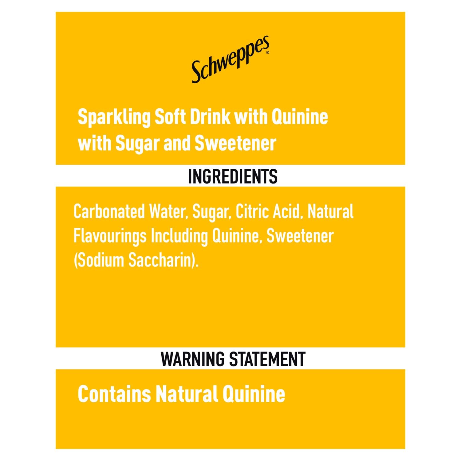 Schweppes Indian Tonic Water 1L, imported from the UK