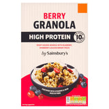 Sainsbury's High Protein Berry Granola 375g