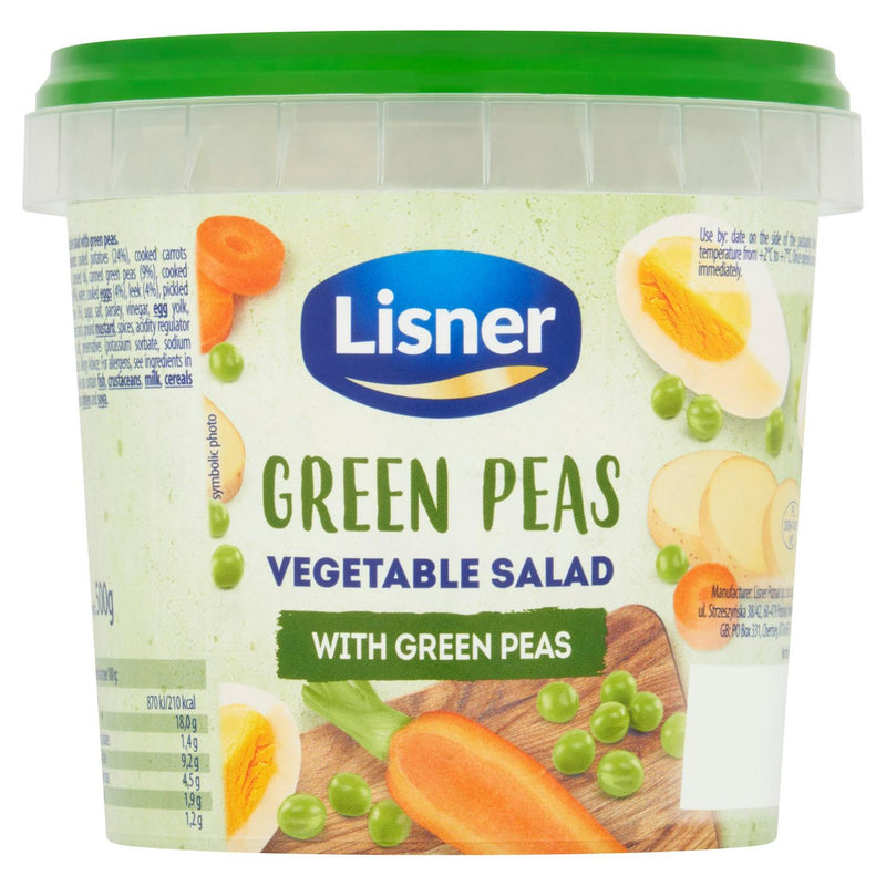 Lisner Vegetable Salad with Peas 500g