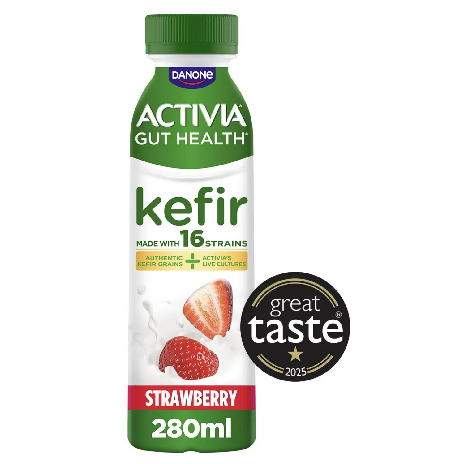 Activia strawberry kefir drink 280g - British product