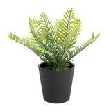 Habitat artificial green fern 18cm, UK version