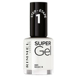 Rimmel London Super Gel Nail Polish Basic, imported from the UK